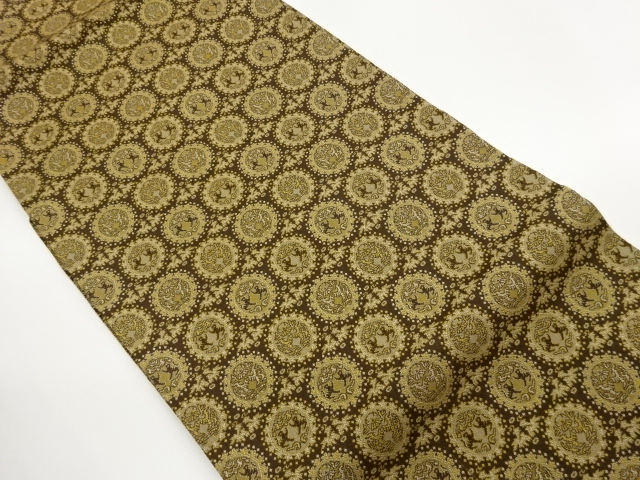 JAPANESE NAGOYA OBI / WOVEN TRADITIONAL PATTERN